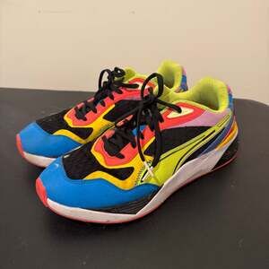 Puma Mens RS Metric Lava Athletic Sneakers Glow In The Dark